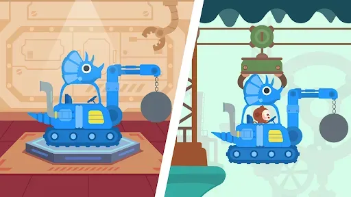 Скриншот 3 — Игры про динозавров: игры DuDu