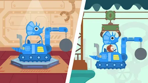Скриншот 8 — Игры про динозавров: игры DuDu