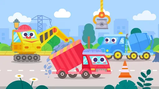 Скриншот 1 — Dudu Engineering Truck игра