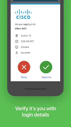 Скриншот 2 — Duo Mobile
