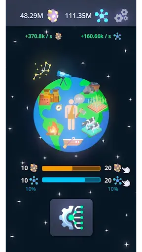 Скриншот 2 — Civilization Planet Clicker