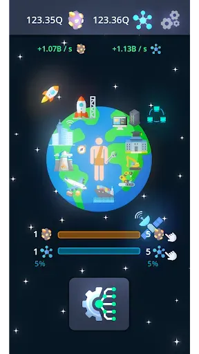 Скриншот 3 — Civilization Planet Clicker