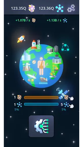 Скриншот 7 — Civilization Planet Clicker