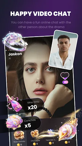 Скриншот 4 — Famo - Chat & short dramas