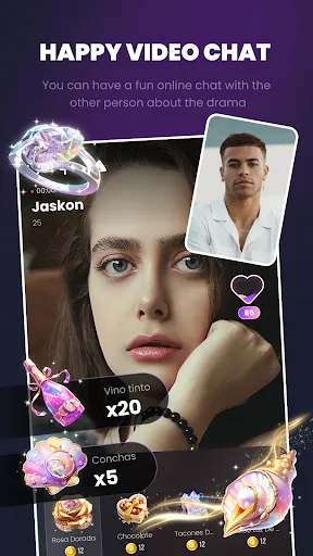 Скриншот 8 — Famo - Chat & short dramas