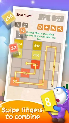 Скриншот 2 — 2048 Очарование: головоломка