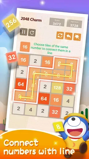 Скриншот 3 — 2048 Очарование: головоломка