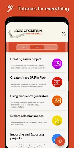 Скриншот 4 — Симулятор Логической Схемы Pro
