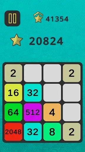 Скриншот 1 — 2048 Puzzle Pro