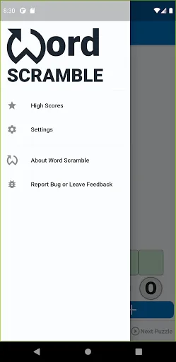 Скриншот 2 — Word Scramble
