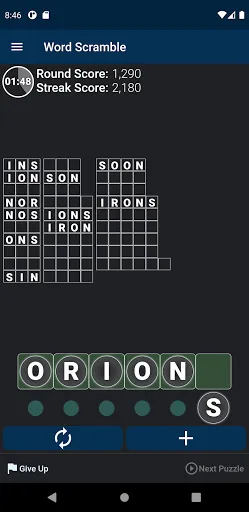 Скриншот 5 — Word Scramble