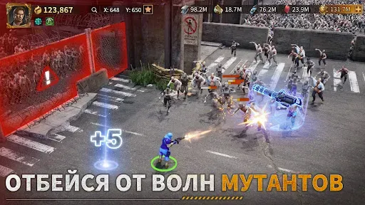 Скриншот 2 — Dust Lands Survival GO!
