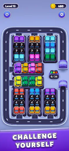 Скриншот 7 — Car Sort: Color Puzzle