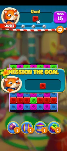 Скриншот 3 — Fruit Blasters Tropical Match