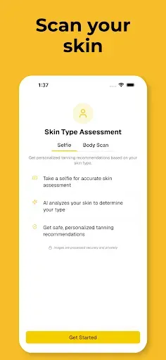 Скриншот 2 — UV Tan: Tanning & Sun Tracker