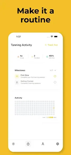 Скриншот 6 — UV Tan: Tanning & Sun Tracker