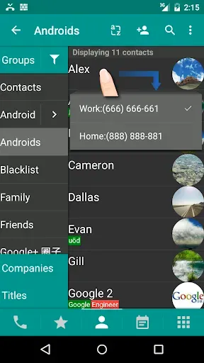 Скриншот 3 — DW Contacts & Phone