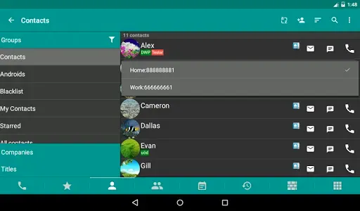 Скриншот 8 — DW Contacts & Phone