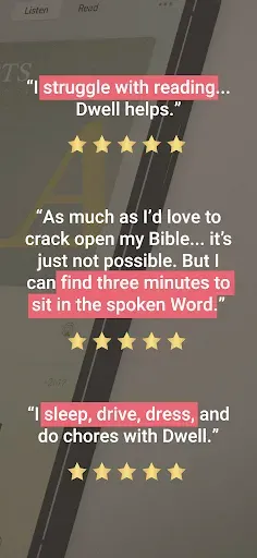Скриншот 3 — Dwell: Audio Bible