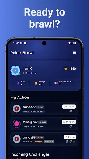 Скриншот 1 — Poker Brawl