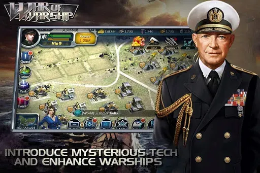 Скриншот 1 — War of Warship
