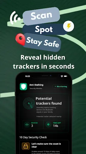 Скриншот 2 — Tracker Detect: AirTag Scanner