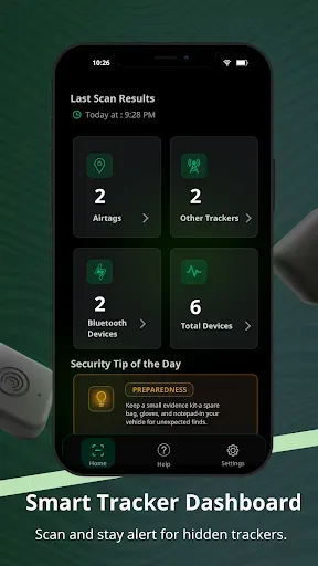 Скриншот 4 — Tracker Detect: AirTag Scanner