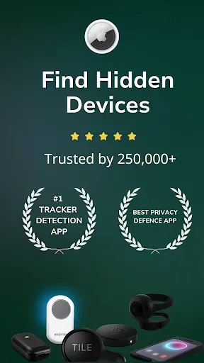 Скриншот 8 — Tracker Detect: AirTag Scanner