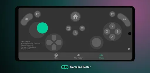 Скриншот 4 — Gamepad Tester Pro