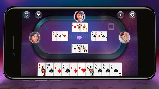 Скриншот 2 — Hazari Card Game Offline