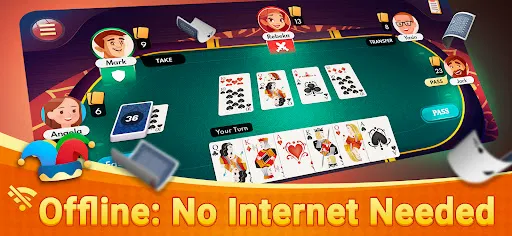 Скриншот 2 — Дурак Карточная игра