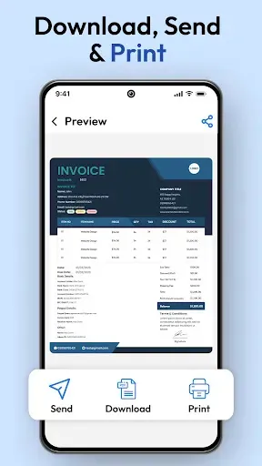 Скриншот 6 — Invoice | производитель счетов