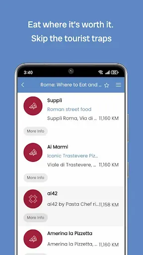 Скриншот 4 — Untold Italy Travel Guide