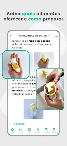 Скриншот 3 — BLW Brasil - Comida para bebê