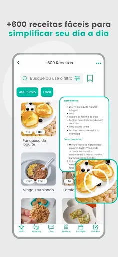 Скриншот 4 — BLW Brasil - Comida para bebê
