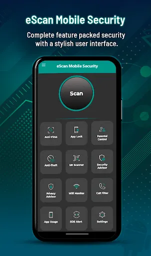 Скриншот 1 — eScan Mobile Security