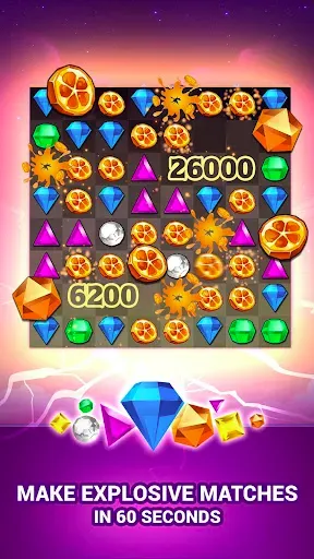 Скриншот 1 — Bejeweled Blitz