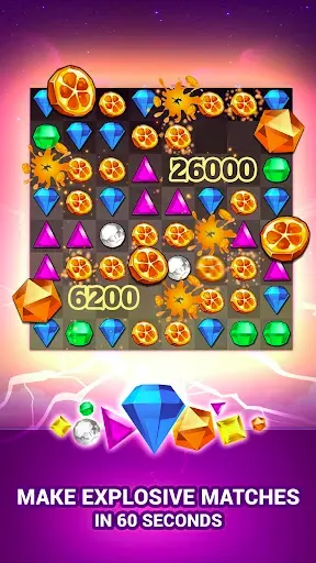 Скриншот 1 — Bejeweled Blitz