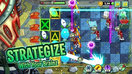 Скриншот 1 — Plants vs. Zombies™ 2