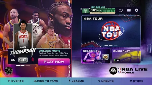 Скриншот 5 — EA SPORTS™ NBA LIVE Mobile