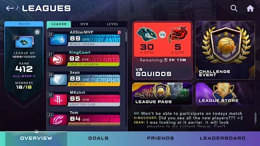 Скриншот 2 — EA SPORTS™NBA Live Mobile Beta