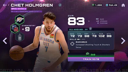 Скриншот 7 — EA SPORTS™NBA Live Mobile Beta