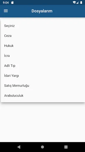 Скриншот 6 — e-Adalet Vatandaş