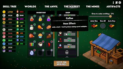 Скриншот 8 — Keep on Mining! - Worlds
