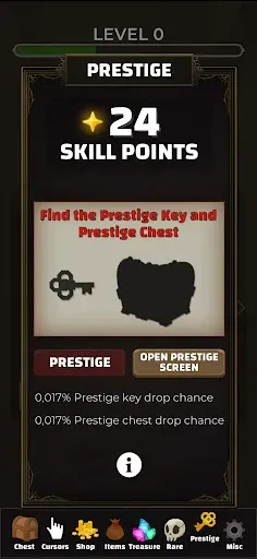 Скриншот 3 — Treasure Chest Clicker - Idle