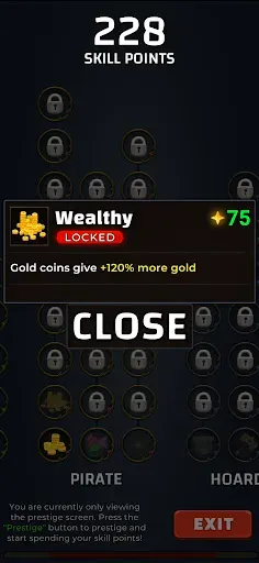 Скриншот 4 — Treasure Chest Clicker - Idle