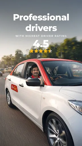 Скриншот 1 — RedTaxi: Cab Booking App