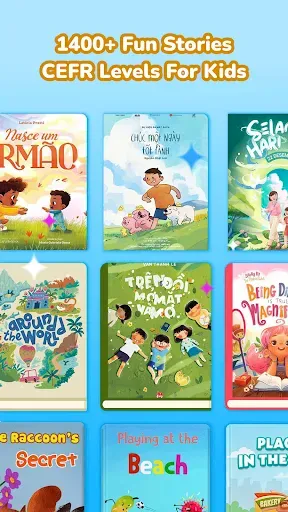 Скриншот 2 — Monkey Stories:Books & Reading