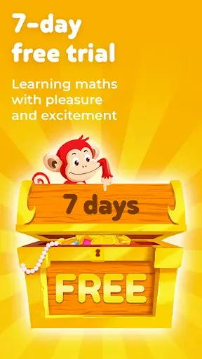 Скриншот 2 — Monkey Math: Kids math games