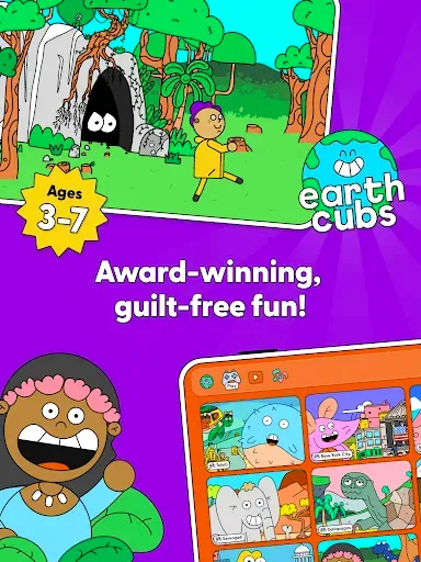 Скриншот 8 — Earth Cubs: Play, Watch, Learn